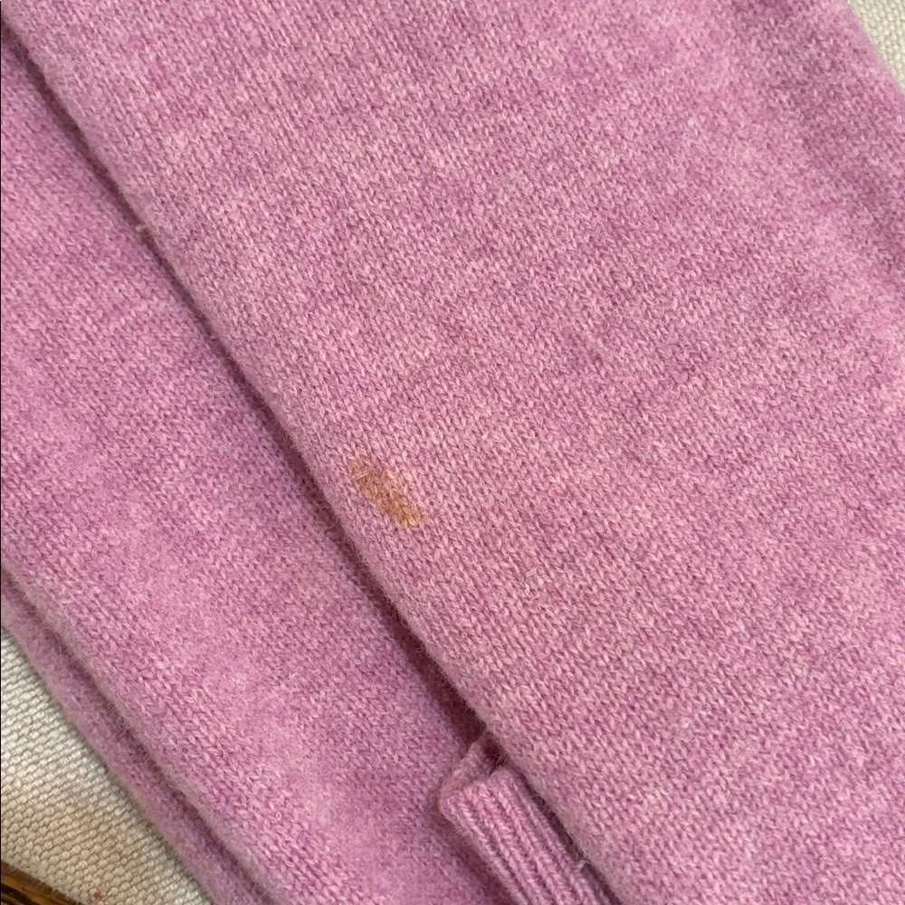J. Crew Wool Soft Pink Crew Neck Sweater Sz.M